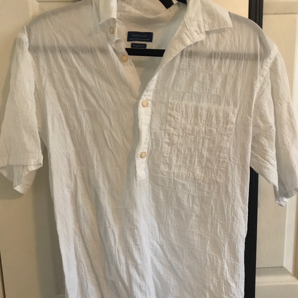 Zara linen top